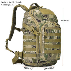 Bolsas Tácticas de Material Duradero, Bolsas Tácticas para Entrenamiento, Bolsas Tácticas Más Vendidas, Equipamiento, Bolsas Tácticas para Hombre - Product Image 3