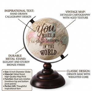 ไม้ เหล็ก พลาสติก โต๊ะ ลูกโลกจำลอง |   ลูกโลกตกแต่งสำหรับโต๊ะทำงาน |   ลูกโลกจำลองเพื่อการศึกษา ของตกแต่งบ้าน ของตกแต่งห้องอ่านหนังสือ - Product Image 4