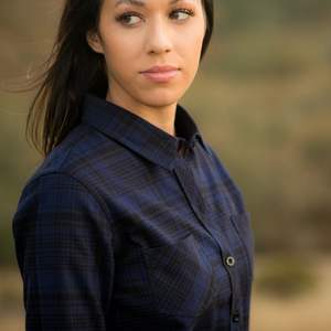 Camisa de Franela Informal para Mujer, Manga Larga, Cierre de Botones, 100% Algodón, Antiencogimiento, Verano, OEM/ODM - Product Image 2