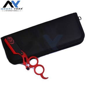 Rasoir droit professionnel pour barbier, couteau à raser la barbe, lame de rasoir en acier inoxydable |   Toilettage manuel - Product Image 6