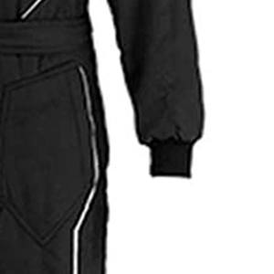 Traje de Carreras Negro Personalizado de Nuevo Modelo al por Mayor, de Secado Rápido, con Logotipo Personalizable, Traje de Carreras de Moda para Jóvenes - Product Image 6