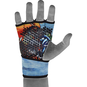 Heavy Duty CrossFit Gym Weightlifting <b>Gloves</b> Non-Slip Breathable Lightweight Polyester Half Finger Adjustable Wrist Strap Custom - Product Image 3