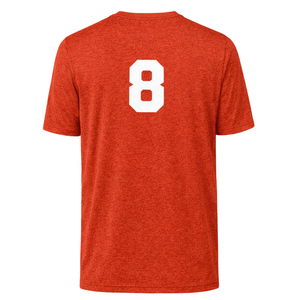 Camiseta Deportiva Personalizada Heather Contender para Hombre, Poliéster que Absorbe la Humedad, Uniforme de Equipo, OEM, Venta al Por Mayor, Suministro a Granel - Product Image 2