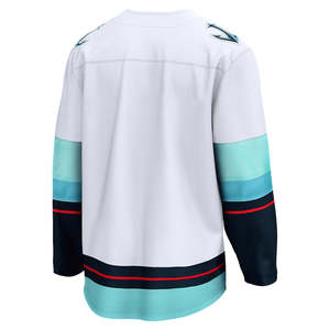 Maillot de hockey personnalisé imprimé, qualité supérieure, 100% polyester, sublimation, hockey sur glace, respirant, anti-transpiration, séchage rapide, 160g - Product Image 2