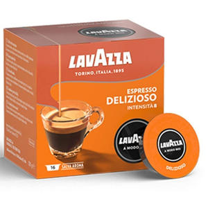 Produit très vendu : Lavazza A Modo Mio Delizioso, 16 capsules de café – Espresso italien de qualité supérieure, qualité premium - Product Image 1
