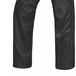 Pantalon de moto en cuir pleine fleur de qualité supérieure à prix de gros / Service OEM – Dernière mode en matière de pantalons de motard en cuir - Product Image 2
