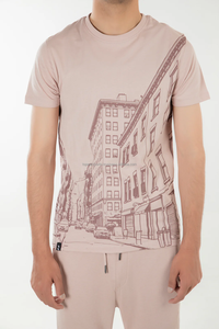 เสื้อยืดผู้ชายคอตตอน 100% ดีไซน์ใหม่ล่าสุดปี 2026 พิมพ์ลายดิจิทัล ทรงปกติ แขนครึ่งตัว เป็นมิตรต่อสิ่งแวดล้อม ระบายอากาศได้ดี - Product Image 3