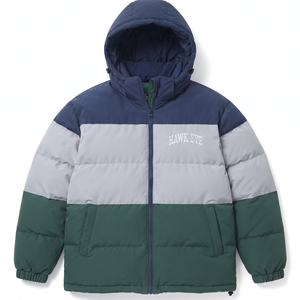 Veste d'hiver imperméable matelassée pour femme avec capuche, fermeture éclair intégrale, en toile, chaude et rembourrée, pour l'extérieur, vente en gros - Product Image 4