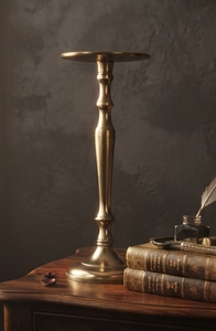 Handmade Metal Pillar Table <b>Candle</b> <b>Holder</b> Gold <b>Candle</b> <b>Stick</b> Stand Table Decor Wedding Centerpieces & Table Decorations - Product Image 5