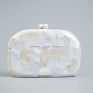 Luxury <b>Handbag</b> Sea Shell Mother of Pearl <b>Handbag</b> Best Quality Clutch <b>Wedding</b> Gift Use High Profile Purse <b>for</b> Party - Product Image 6