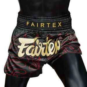 Shorts d'entraînement de Muay Thai Fairtex sur mesure, qualité supérieure, séchage rapide, unisexe, 100% polyester, pour adultes, vente en gros - Product Image 3