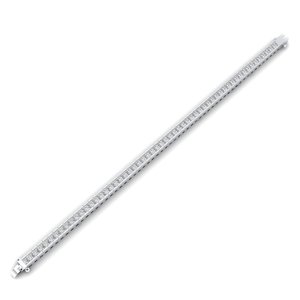 REYES Fashionable 14K <b>Solid</b> <b>Gold</b> GRA Certified Moissanite Tennis <b>Bracelets</b> For Women Elegant Engagement Gift Fine Jewelry - Product Image 3