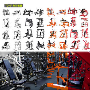 310 ㎡   Attrezzature Commerciali per Palestre: Soluzioni per Progetti Fitness con Macchine a Carico a Piastre e Pesi Liberi per il Nord America - Product Image 5