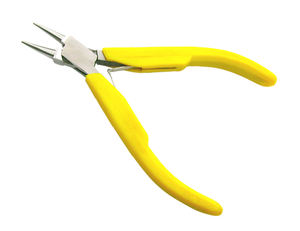 Pince à bec rond court LS Light Series 120 mm avec ressorts de rappel, outils et équipements de fabrication de bijoux en acier inoxydable pour le bricolage - Product Image 3