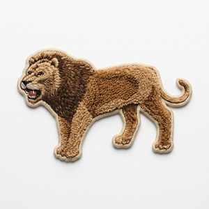 Parche Bordado de Animales Realistas, Parche de Chenilla, Insignia Bordada OEM, Venta al por Mayor de Fábrica para Ropa - Product Image 5