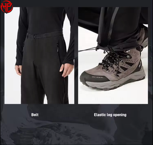 Pantalon de randonnée 3 couches pour homme, imperméable, respirant, coupe-vent, avec coutures thermosoudées, idéal pour le camping, l'escalade et la pêche (3L) - Product Image 6