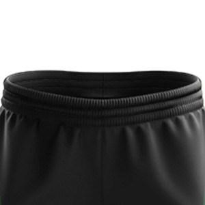 Pantalon de survêtement pour homme noir, vert et blanc à rayures latérales, taille élastique, décontracté, respirant, en polyester tricoté, idéal pour l'automne - Product Image 5