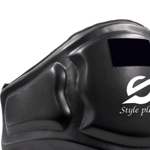 Protège-ventre en cuir PU de haute qualité, durable, pour les arts martiaux, équipement sportif, entraînement et pratique. - Product Image 3