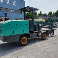 Foreuse hydraulique rotative diesel pour l'exploitation minière souterraine, pour le forage de tunnels et de traverses, portable