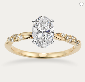 Anillo de Compromiso de Lujo de Oro Sólido de 14K con Diamante Cultivado en Laboratorio, Certificado IGI, Pedido Personalizado 3 - Product Image 5