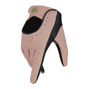 Guantes de Motocicleta para Mujer, de Piel de Oveja, con Pantalla Táctil, Antiestáticos, con Puño de Seguridad, Dedos Completos, para Conducir - Product Image 2