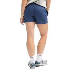Conjunto de 2 Piezas para Mujer, Sudadera con Capucha y Pantalones Cortos, Color Sólido, Felpa, Corte Holgado, Largo por Encima de la Rodilla, para Primavera/Verano, 100% Algodón, Alta Calidad - Product Image 4