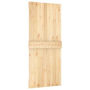 NARVIK 35.4 porta del fienile in legno massello di pino "x 82.7" bella porta artigianale - Product Image 6