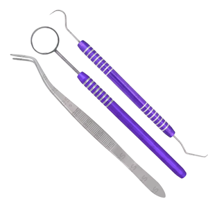 Juego de Exploración Dental Personalizable de RAICES Enterprises con Acero Inoxidable de Alta Calidad, Garantía de 2 Años, 3 Posiciones de Mandíbula - Product Image 1