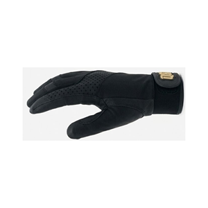 Guantes de Bateo de Béisbol, Guantes de Bateo de Cuero Negro, Palma Perforada, Guantes de Softbol, Logotipo Personalizado, Fabricante OEM ODM - Product Image 6