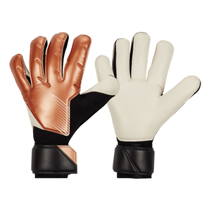 Goalkeeper Gloves Front Palm 4mm German LatexBackhand Silicon Inject Hybrid Cut High Performance Customized Removeable <b>Strap</b> - Product Image 3