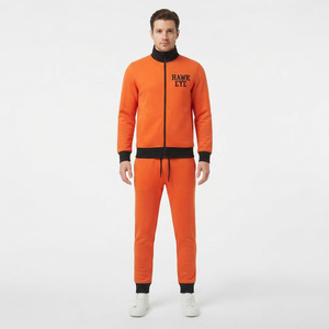 เสื้อฮู้ดผ้าฟลีซทรงสลิมสำหรับผู้ชาย Hawk Eye Sports น้ำหนัก 300 กรัม ระบายอากาศได้ดี ป้องกันแบคทีเรีย เหมาะสำหรับฤดูหนาว พร้อมชุดวอร์มติดกระดุมแบบเต็มตัว - Product Image 1