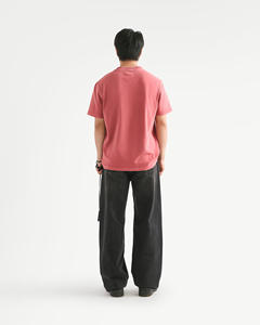 T-shirt Homme à Manches Courtes en Coton Tricoté Respirant et Écologique, Coupe Classique, Logo Frontal, Vente en Gros - Product Image 4