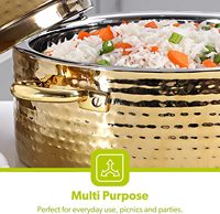 Casserole chauffante pour occasions spéciales, conçue pour les repas importants, permettant aux invités de déguster la nourriture sans perte de température, Hot Pot