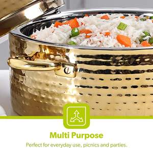 Cazuela para Calentar Comida, Ideal para Ocasiones Especiales, Permite a los Invitados Disfrutar de la Comida Sin Pérdida de Temperatura - Product Image 3