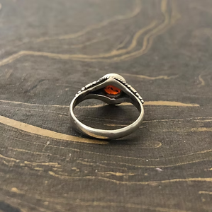 Elegant Designer Carnelian <b>Ring</b> <b>Crafted</b> Sterling Silver For Unisex - Handmade Anti Tarnish Fine Jewelry Wholesale - Product Image 2