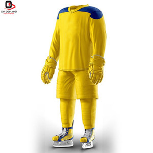 Uniforme de Hockey sobre Hielo para Hombre con Tela Elástica, Material Suave y Transpirable, Diseñado para Movimiento Activo y Juego, Servicio OEM - Product Image 4