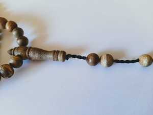Chapelet de prière islamique en bois poli écologique fait main, pour la prière quotidienne et le Dhikr, cadeau religieux, pour la table - Product Image 3