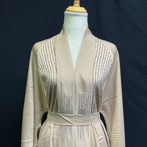 Best Dubai style abaya Traditional Islamic Women's Saudi Arabian Abaya Spring Polyester Breathable Ankle Length Muslim - Product Image 1