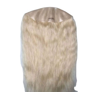 Perruque en cheveux humains Remy indiens pour femmes, ondulations naturelles, ondulations profondes, douce et légère, bonnet en silicone, Taz Hair BD - Product Image 2