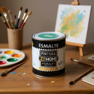 Vernice Acrilica ORO 375ML in Barattolo, Pittura di Alta Qualità per Varie Applicazioni - Product Image 2