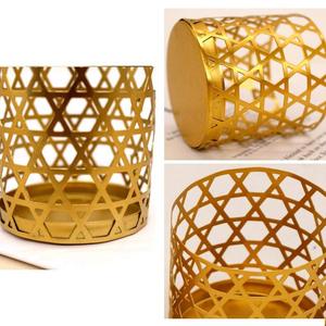 Table Eco-Friendly Natural Handmade Durable Heat Resistant Customized Printing Decorative Iron Tea Light Votive <b>Candle</b> Holders - Product Image 5