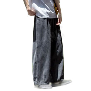 Pantalones Vaqueros Holgados para Hombre, de Algodón, Lavados, Transpirables - Product Image 6