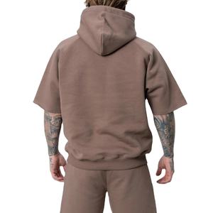 Ensembles sweat-shirt à capuche survêtements unisexe 2 pièces ensemble sweat-shirt et pantalon de survêtement survêtement en coton polaire - Product Image 4