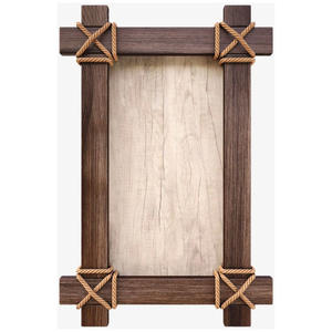 Cadre photo minimaliste en bois massif pour décoration moderne de table et murale - Product Image 5