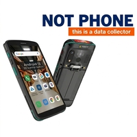 PDA portable robuste pour entreprise avec Android 13, batterie longue durée, batterie amovible, étanche IP67, NFC, WiFi, 4G pour entrepôt