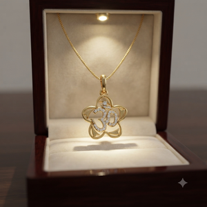 925 Sterling Silver Lab Grown Diamond Om Pendant <b>Spiritual</b> Religious Charm IGI Certified Luxury Custom <b>Necklace</b> Gift Party Bulk - Product Image 1