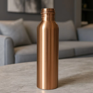 Home Kitchen Table <b>Copper</b> Water <b>Bottle</b> Antique Design Handmade <b>Copper</b> Water <b>Bottle</b> for <b>Drinking</b> Use by blossom craft india - Product Image 1