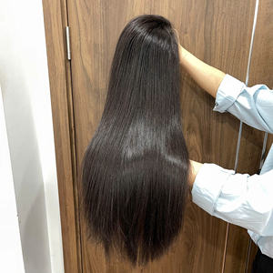 Peluca de Cabello Humano Vietnamita de 14 Pulgadas en Oferta, Extensiones de Cabello de Color Duradero, Calidad Premium - Product Image 1