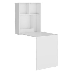 Tavolo galleggiante vergine bianco scrivania per spazi di lavoro moderni - Product Image 5