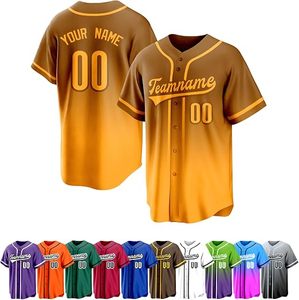เสื้อเบสบอลพิมพ์ลายแบบกำหนดเอง ชื่อและหมายเลขส่วนตัว สำหรับทุกเพศ 100% โพลีเอสเตอร์ ระบายความชื้น คอวี แขนสั้น - Product Image 1